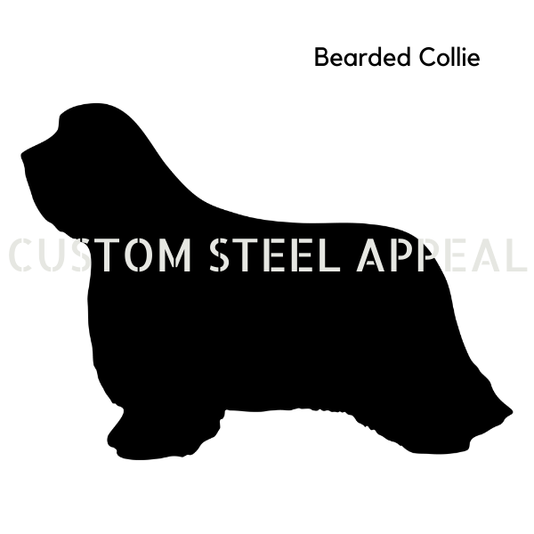 Bearded Collie Pet Dog Memorial