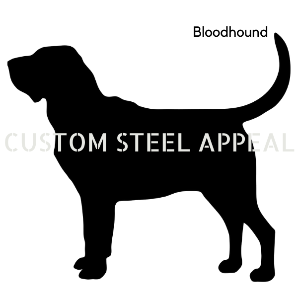 Bloodhound Shut the Gate Dog Sign