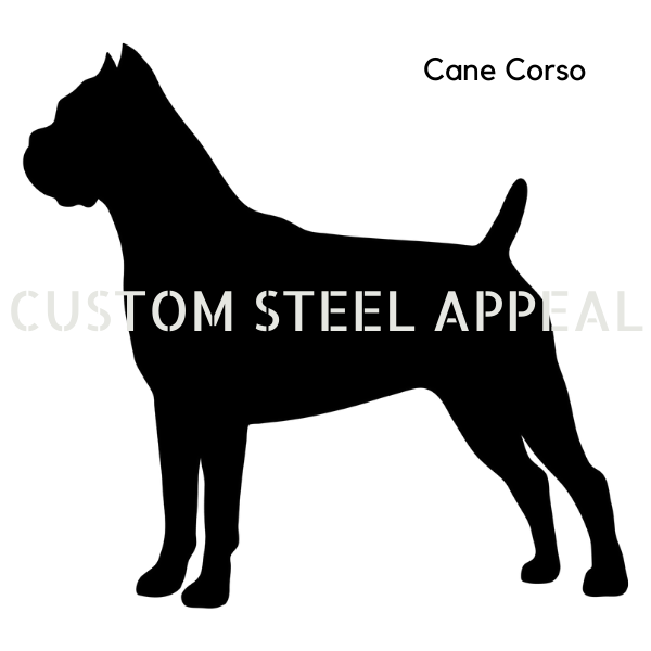 Cane Corso Shut the Gate Dog Sign