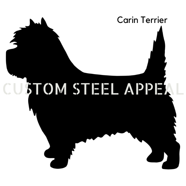 Carin Terrier Shut the Gate Dog Sign