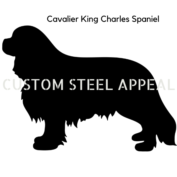 Cavalier King Charles Spaniel Shut the Gate Dog Sign