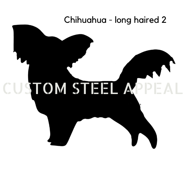 Chihuahua (Long Haired 2) Pet Dog Memorial