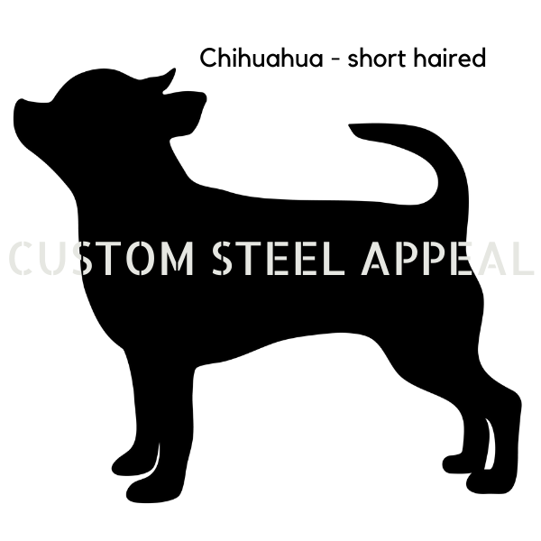 Chihuahua (Short Haired) Shut the Gate Dog Sign