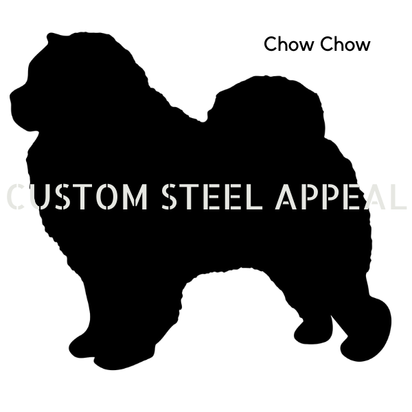 Chow Chow Shut the Gate Dog Sign