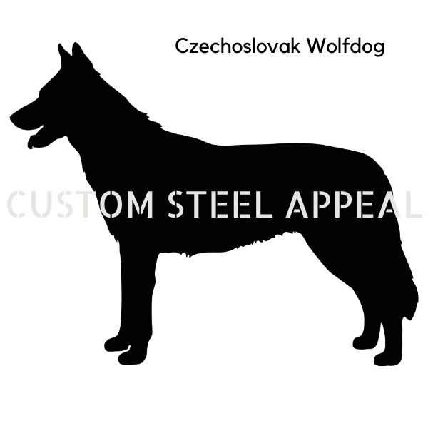 Czechoslovak Wolfdog Shut the Gate Dog Sign