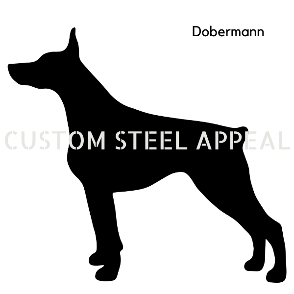 Dobermann Pet Dog Memorial