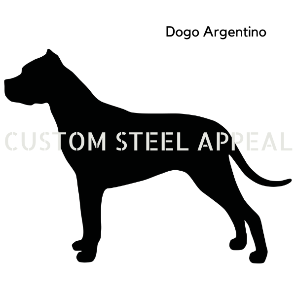 Dogo Argentino Shut the Gate Dog Sign