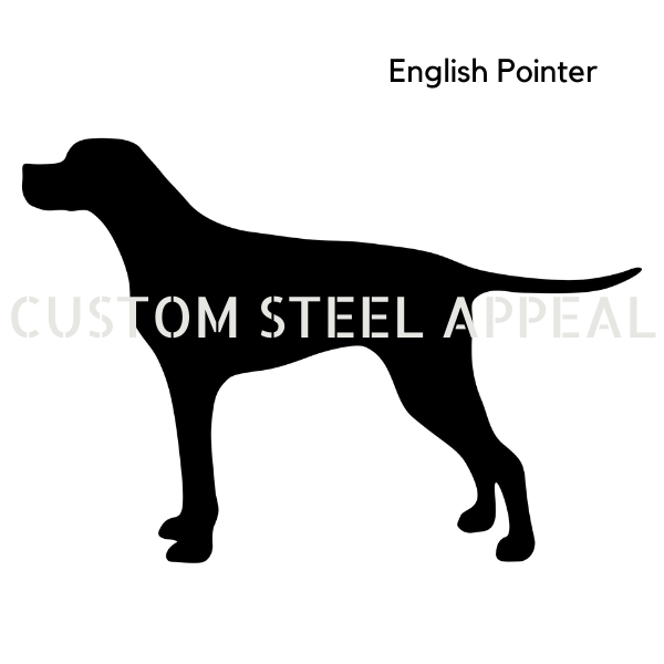 English Pointer Shut the Gate Dog Sign