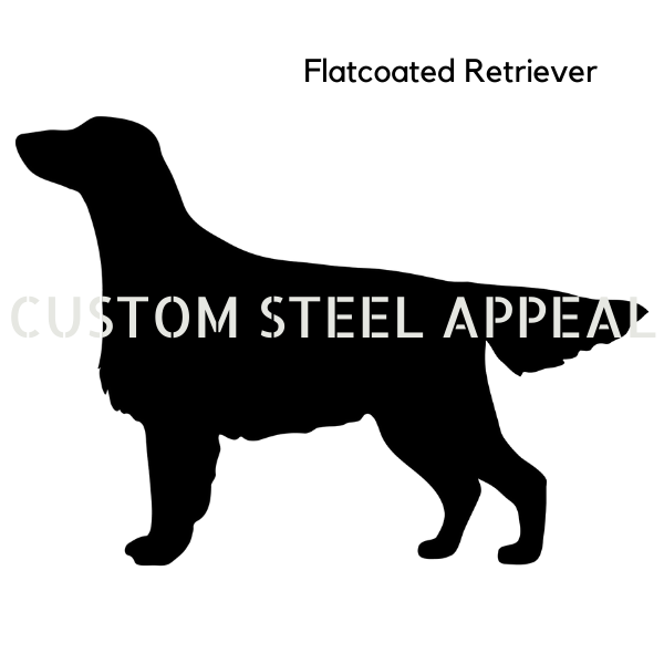 Flatcoated Retriever Shut the Gate Dog Sign