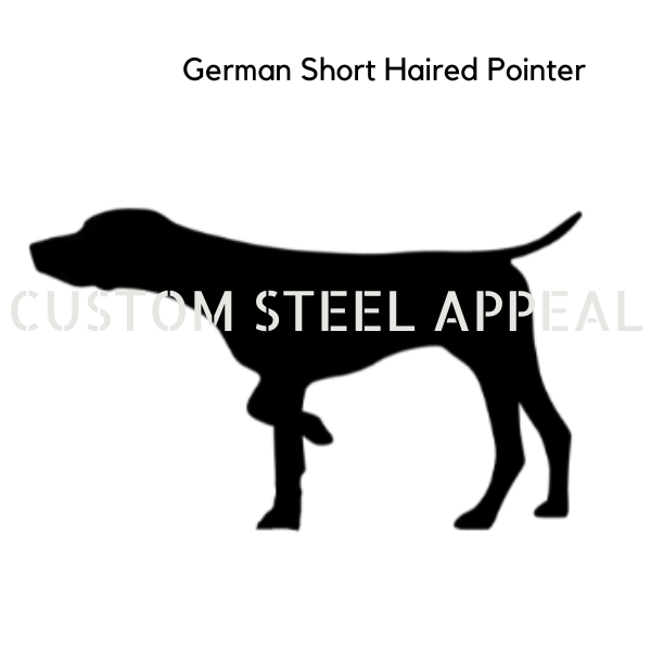 German Short Haired Pointer Shut the Gate Dog Sign