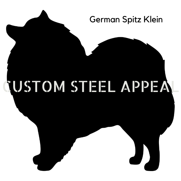 German Spitz Klein Shut the Gate Dog Sign