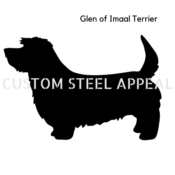 Glen of Imaal Terrier Shut the Gate Dog Sign