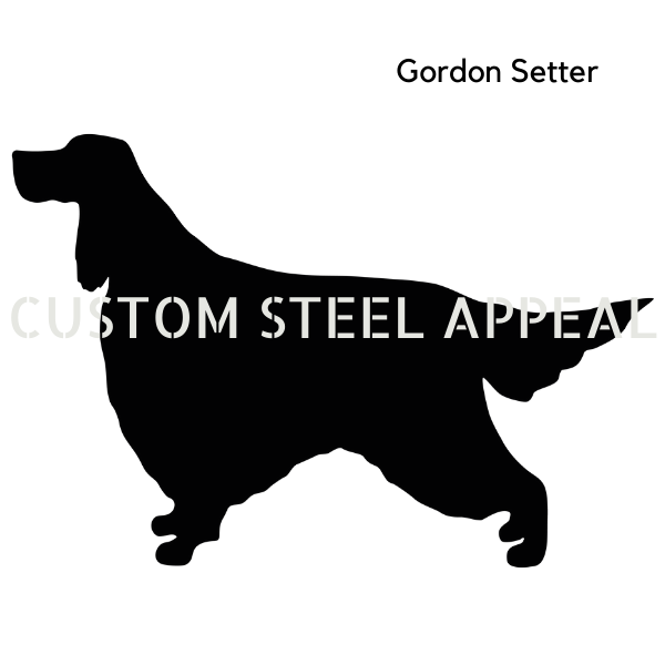 Gordon Setter Shut the Gate Dog Sign