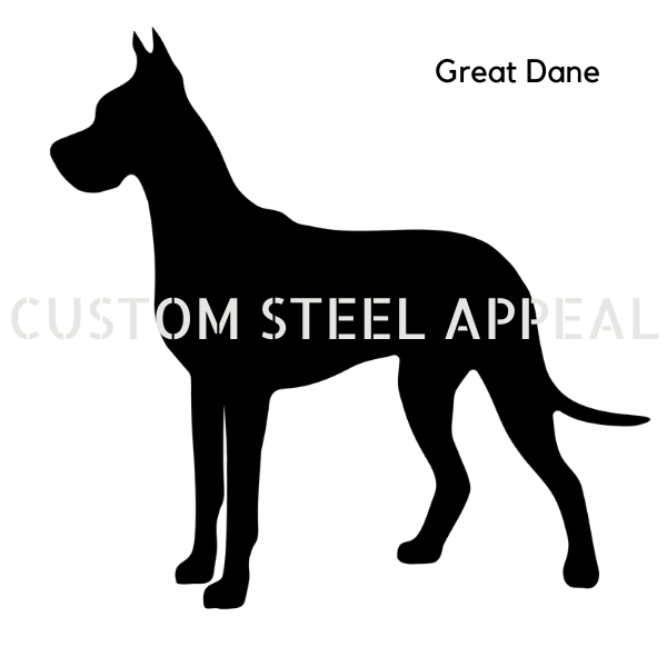 Great Dane Shut the Gate Dog Sign