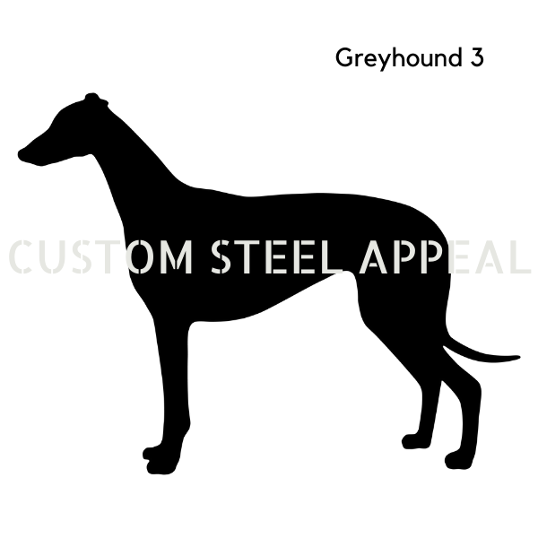 Greyhound 3 Shut the Gate Dog Sign