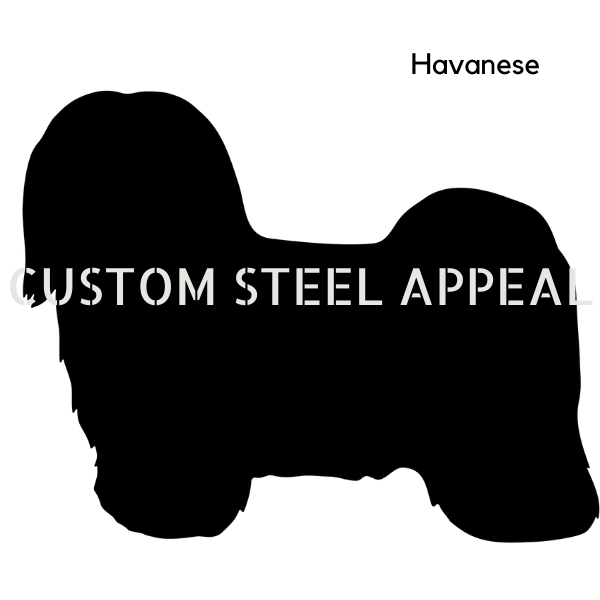 Havanese Shut the Gate Dog Sign