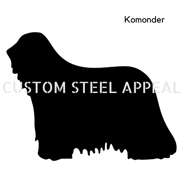 Komonder Shut the Gate Dog Sign