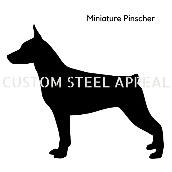 Miniature Pinscher Shut the Gate Dog Sign