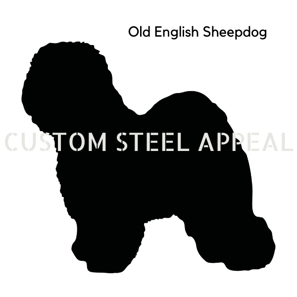 Old English Sheepdog Pet Dog Memorial