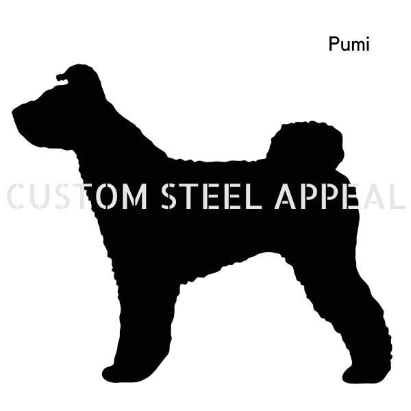 Pumi Shut the Gate Dog Sign