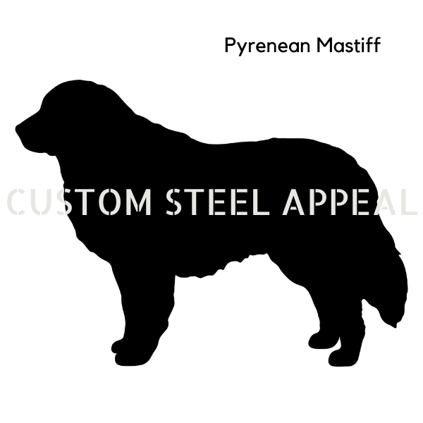 Pyrenean Mastiff Shut the Gate Dog Sign