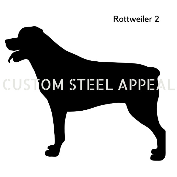 Rottweiler Shut the Gate Dog Sign