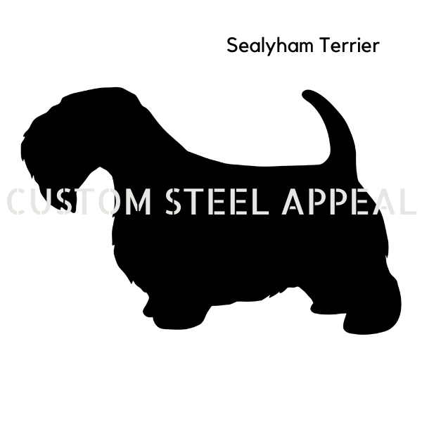 Sealyham Terrier Shut the Gate Dog Sign