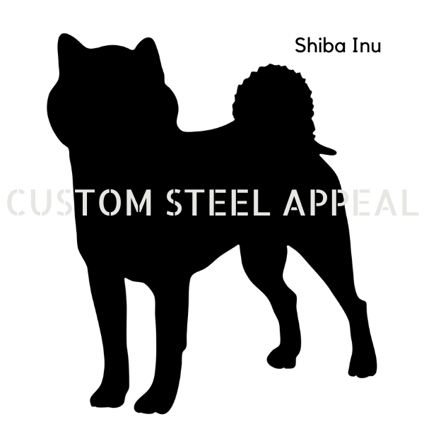 Shiba Inu Shut the Gate Dog Sign