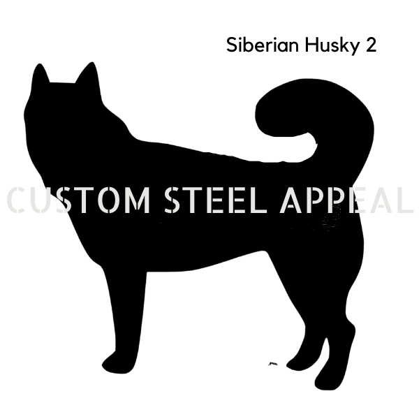 Siberian Husky 2 Shut the Gate Dog Sign