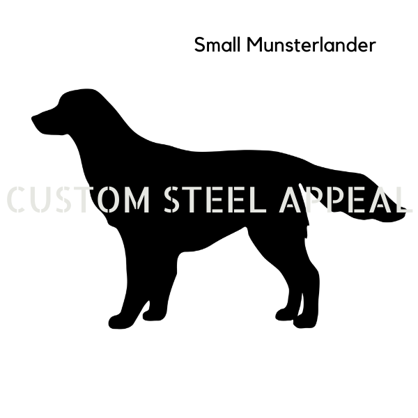 Small Munsterlander Shut the Gate Dog Sign