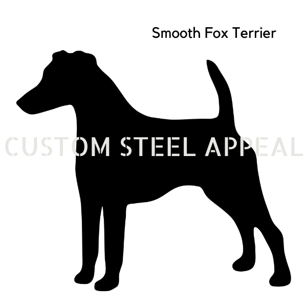 Smooth Fox Terrier Shut the Gate Dog Sign