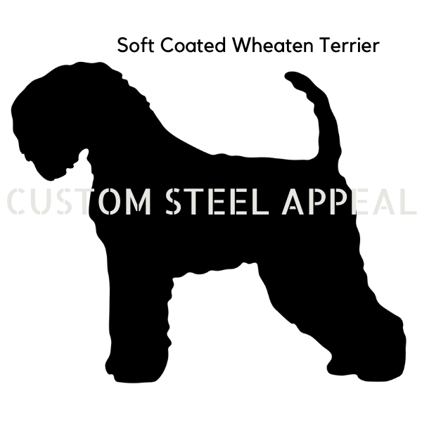 Soft Coated Wheaten Terrier Shut the Gate Dog Sign