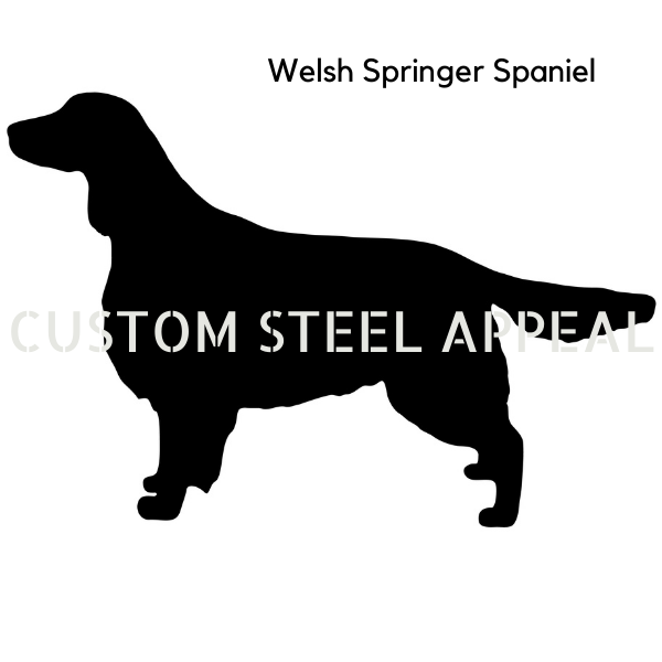 Welsh Springer Spaniel Shut the Gate Dog Sign