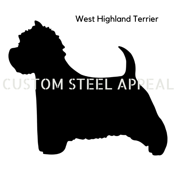 West Highland Terrier Shut the Gate Dog Sign