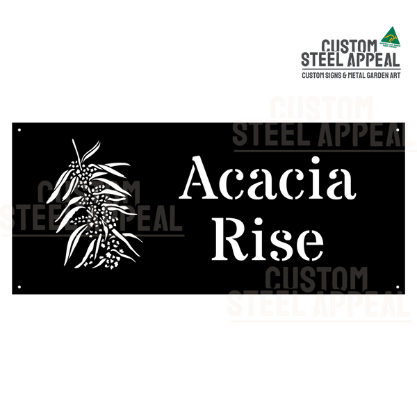 Acacia Property Sign